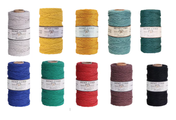2mm Hemptique #48 Premium Polished Hemp Cord - Image 2