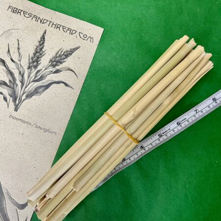 Broomcorn Stalks for Weaving or Plaiting