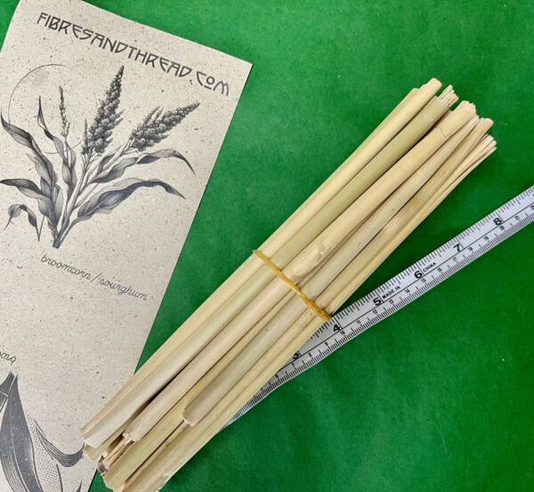 Broomcorn Stalks for Weaving or Plaiting